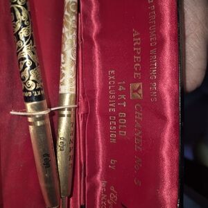 Arpege Perfumed Writing Pen Set with Red Presentation Case